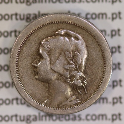 20 centavos 1921 Módulo Menor cuproníquel , Variante Rara Módulo Menor dos 20 centavos 1921 de Portugal, Ø 22,25mm, peso 5,9 Gr.
