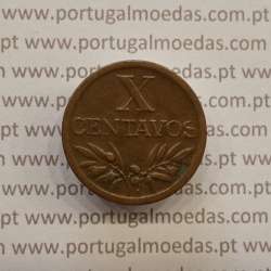 MOEDA DE DEZ CENTAVOS (X CENTAVOS) BRONZE 1950 MBC+ MOEDA DE DEZ CENTAVOS (X CENTAVOS) BRONZE 1950 MBC+