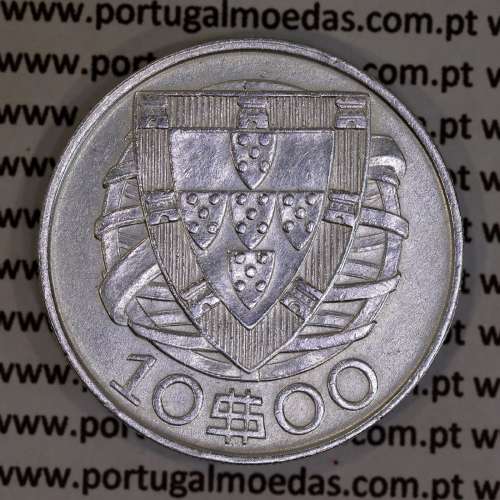Portugal silver coin of 10 Escudos 1937, 10$00 silver 1937 of the Portuguese Republic, (VF), World Coins Portugal KM 582