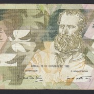 5000 Escudos 1988 Antero de Quental, 28 Outubro 1988, ABL, Chapa: 2A, Banco de Portugal, World Paper Money Pick 184, (Circulada)