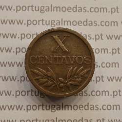 MOEDA DE DEZ CENTAVOS (X CENTAVOS) BRONZE 1951 MBC MOEDA DE DEZ CENTAVOS (X CENTAVOS) BRONZE 1951 MBC