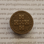 MOEDA DE DEZ CENTAVOS (X CENTAVOS) BRONZE 1951 MBC