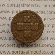 MOEDA DE DEZ CENTAVOS (X CENTAVOS) BRONZE 1951 MBC