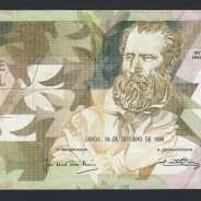 5000 Escudos 1989 Antero de Quental, 19 Outubro 1989, BGR, Chapa: 2A, Banco de Portugal, World Paper Money Pick 184, (Circulada)