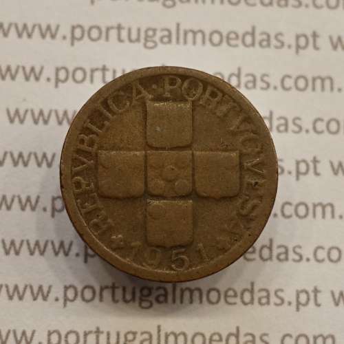 MOEDA DE DEZ CENTAVOS (X CENTAVOS) BRONZE 1951 BC