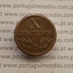 MOEDA DE DEZ CENTAVOS (X CENTAVOS) BRONZE 1952 MBC+ MOEDA DE DEZ CENTAVOS (X CENTAVOS) BRONZE 1952 MBC+