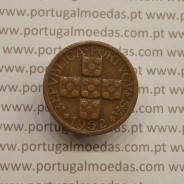 MOEDA DE DEZ CENTAVOS (X CENTAVOS) BRONZE 1952 MBC
