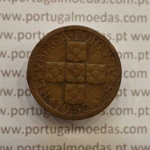 MOEDA DE DEZ CENTAVOS (X CENTAVOS) BRONZE 1952 BC