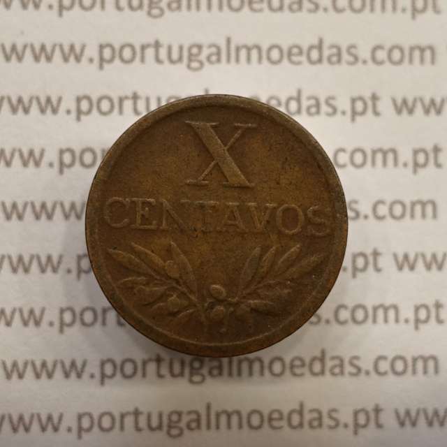 MOEDA DE DEZ CENTAVOS (X CENTAVOS) BRONZE 1953 BC