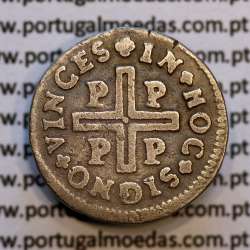 Silver Half Tostão D. Pedro II, Porto, Smooth Maple, Type 22 crown crown, inner with three lines, World Coins Portugal KM137