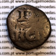 Índia, 12 Reis cobre D. João VI (1816-1826), Esfera Armilar Grande, India Portuguesa, (MBC), World Coins India Portuguese KM 231