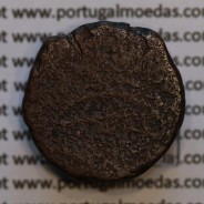 Índia, 6 Reis cobre D. João VI (1816-1826), Esfera Armilar Grande, India Portuguesa, (BC), World Coins India Portuguese KM 226