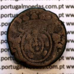 Índia, 6 Reis cobre D. João Príncipe Regente (1799-1816), India Portuguesa, (MBC), World Coins India Portuguese KM 211