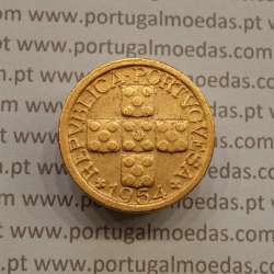 MOEDA DE DEZ CENTAVOS (X CENTAVOS) BRONZE 1954 MBC MOEDA DE DEZ CENTAVOS (X CENTAVOS) BRONZE 1954 MBC