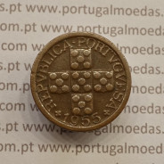 MOEDA DE DEZ CENTAVOS (X CENTAVOS) BRONZE 1955 MBC+