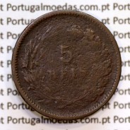 5 réis 1892 bronze D. Carlos I, (BC-), World Coins Portugal KM 530