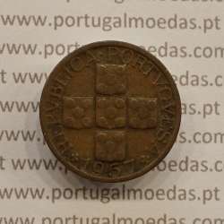 MOEDA DE DEZ CENTAVOS (X CENTAVOS) BRONZE 1957 MBC+ MOEDA DE DEZ CENTAVOS (X CENTAVOS) BRONZE 1957 MBC+