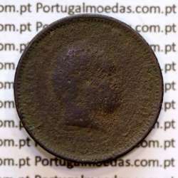 Portugal, 5 Reis 1897 bronze coin of King Carlos I, (PR), World Coins Portugal KM 530