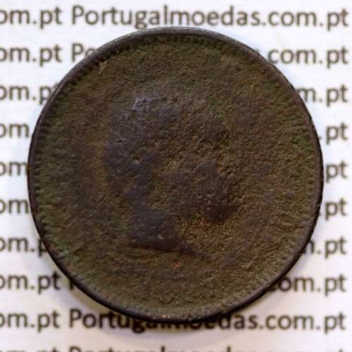 5 réis 1897 bronze D. Carlos I, (MC), World Coins Portugal KM 530
