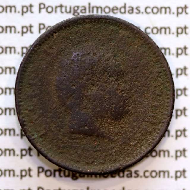 Portugal, 5 Reis 1897 bronze coin of King Carlos I, (PR), World Coins Portugal KM 530