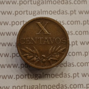 MOEDA DE DEZ CENTAVOS (X CENTAVOS) BRONZE 1958