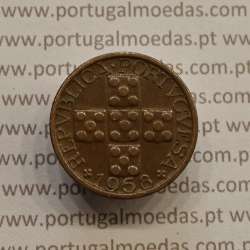 MOEDA DE DEZ CENTAVOS (X CENTAVOS) BRONZE 1958 MBC+/BELA-