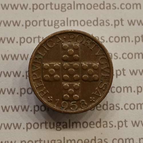 MOEDA DE DEZ CENTAVOS (X CENTAVOS) BRONZE 1958 MBC+/BELA-
