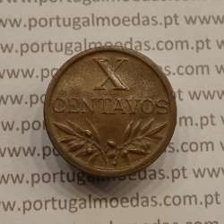MOEDA DE DEZ CENTAVOS (X CENTAVOS) BRONZE 1960 MBC+/BELA-
