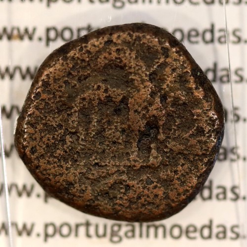 Roman coin of Augustus, Semis Æ, Carthago Nova, 30 a.C, Legend: L. IVNIVS II VIR QVINQ AVG / L. ACILIVS II VIR QVINQ AVG, RPC152