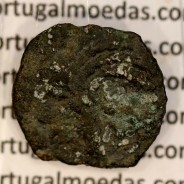 coin of Augustus, Æ Prutah, Judea, Marcus Ambibulus procurator of Augustus, Jerusalem AD 9-12, legend: L-MA / KAICA-POC, RPC4957