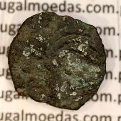 coin of Augustus, Æ Prutah, Judea, Marcus Ambibulus procurator of Augustus, Jerusalem AD 9-12, legend: L-MA / KAICA-POC, RPC4957