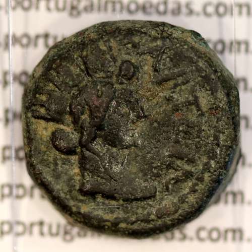 Augustus,  Semis Æ of Hispania city Carteia, (27 a.C. a 14 d.C.), Legenda: CARTEIA / D.D., RPC 122 Burgos 662