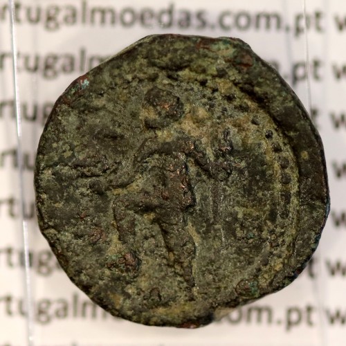 Augustus, Semis Æ, Carteia - Hispania, (27 a.C. a 14 d.C.), Legenda: CARTEIA / D.D., RPC 122