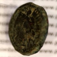 Augustus,  Semis Æ of Hispania city Carteia, (27 a.C. a 14 d.C.), Legenda: CARTEIA / D.D., RPC 122 Burgos 662
