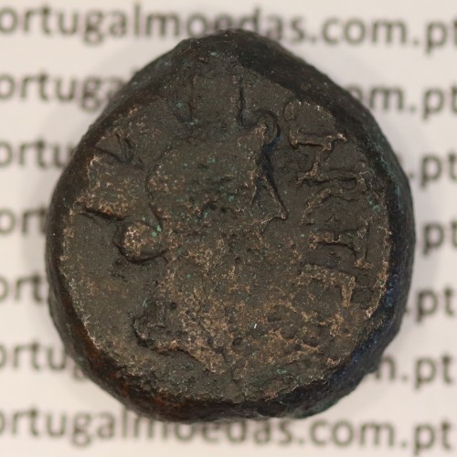Augustus, Semis Æ, Carteia - Hispania, (27 a.C. a 14 d.C.), Legenda: CARTEIA / D.D., RPC 122