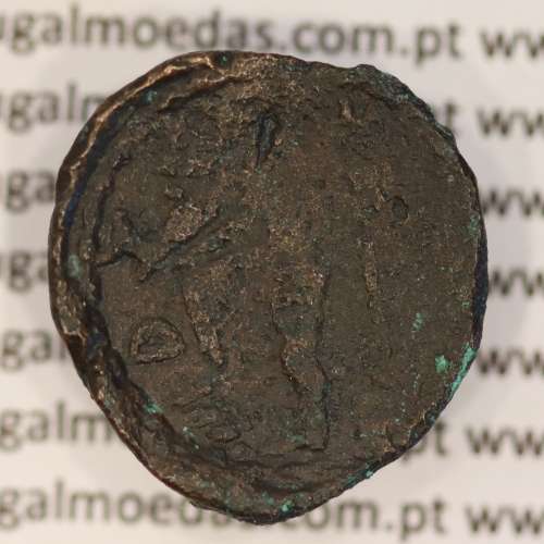 Augustus, Semis Æ, Carteia - Hispania, (27 a.C. a 14 d.C.), Legenda: CARTEIA / D.D., RPC 122