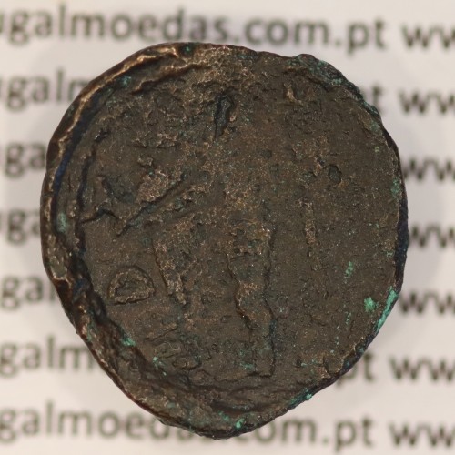 Augustus, Semis Æ, Carteia - Hispania, (27 a.C. a 14 d.C.), Legenda: CARTEIA / D.D., RPC 122