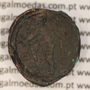 Augustus, Semis Æ, Carteia - Hispania, (27 a.C. a 14 d.C.), Legenda: CARTEIA / D.D., RPC 122