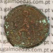 Augustus, Semis Æ, Carteia - Hispania, (27 a.C. a 14 d.C.), Legenda: CARTEIA / D.D., RPC 122, Burgos 662