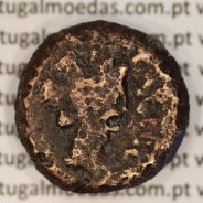 Augustus, Semis Æ, Carteia - Hispania, (27 a.C. a 14 d.C.), Legenda: CARTEIA / D.D., RPC 122