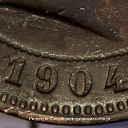 I, variante esfera algarismo "9" retificada angulo  90º, (BC), World Coins Portugal KM 530