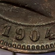 I, variante esfera algarismo "9" retificada angulo  90º, (BC), World Coins Portugal KM 530