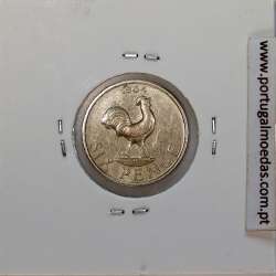Malawi 6 Pence 1964 Cupro níquel, (MBC), World Coins Malawi KM 1