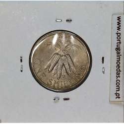 Malawi Shilling 1964 Cupro níquel, (Bela), World Coins Malawi KM 2