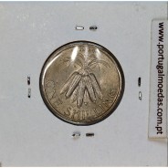 Malawi Shilling 1964 Cupro níquel, (Bela), World Coins Malawi KM 2