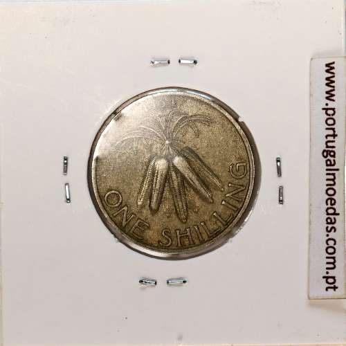Malawi Shilling 1964 Cupro níquel, (MBC), World Coins Malawi KM 2