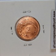 Malawi 2 Tambala 1971 Bronze, (XF), World Coins Malawi KM 8