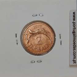 Malawi 2 Tambala 1973 Bronze, (BC), World Coins Malawi KM 8