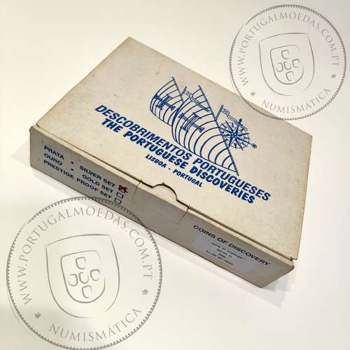 XI Série dos descobrimentos em Prata PROOF ano 2000, 4 moedas 200$00 Prata, "A Abertura de novas Fronteiras", World Coins KMPS42