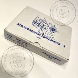 VI Série dos descobrimentos em Prata PROOF 1995, 4 moedas 200$00 Prata 925%, "Na rota das Especiarias", World Coins KM PS24 VI Série dos descobrimentos em Prata PROOF 1995, 4 moedas 200$00 Prata 925%, "Na rota das Especiarias", World Coins KM PS24